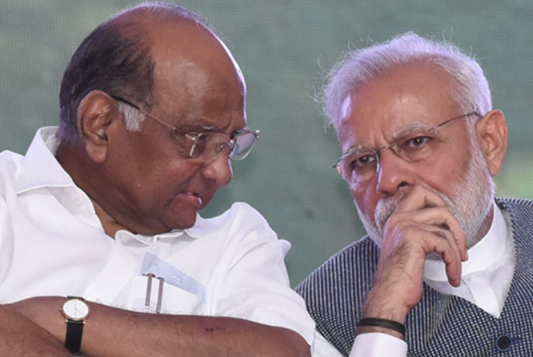 Prime Minister Modi and Sharad Pawar Share Stage at Tilak Award Ceremony in Pune